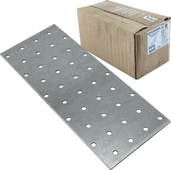 Tesařské kování Oramat 50ks - 80x200mm hr. 2,0mm Spojovací deska - plotna - děrovaná, PP9