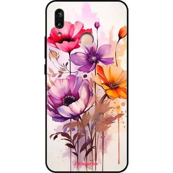 Pouzdro na mobilní telefon Lesklé pouzdro iSaprio pro Huawei P20 Lite - Flowers 22 (Lesklé pouzdro, kryt, obal iSaprio Exclusive na mobil Huawei P20 Lite s motivem Flowers 22 - elegantní skleněný vzhled, skvělá ochrana mobilu a luxusní styl, vyrobeno v Česku)