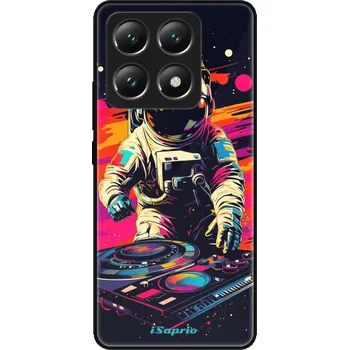 Pouzdro na mobilní telefon Lesklé pouzdro iSaprio pro Xiaomi 14T Pro - Astronaut DJ (Lesklé pouzdro, kryt, obal iSaprio Exclusive na mobil Xiaomi 14T Pro s motivem Astronaut DJ - elegantní skleněný vzhled, skvělá ochrana mobilu a luxusní styl, vyrobeno v Česku)