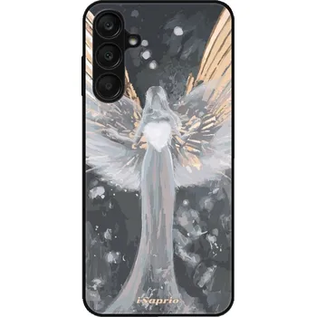 Pouzdro na mobilní telefon Lesklé pouzdro iSaprio pro Samsung Galaxy A25 5G - Angel (Lesklé pouzdro, kryt, obal iSaprio Exclusive na mobil Samsung Galaxy A25 5G s motivem Angel - elegantní skleněný vzhled, skvělá ochrana mobilu a luxusní styl, vyrobeno v Česku)