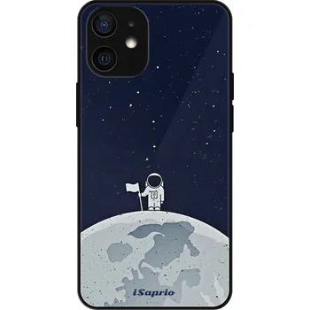 Pouzdro na mobilní telefon Lesklé pouzdro iSaprio pro Apple iPhone 12 Mini - On The Moon 10 (Lesklé pouzdro, kryt, obal iSaprio Exclusive na mobil Apple iPhone 12 Mini s motivem On The Moon 10 - elegantní skleněný vzhled, skvělá ochrana mobilu a luxusní styl, vyrobeno v Česku)