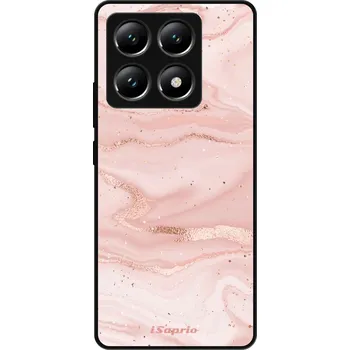 Pouzdro na mobilní telefon Lesklé pouzdro iSaprio pro Xiaomi 14T - RoseGold Marble 10 (Lesklé pouzdro, kryt, obal iSaprio Exclusive na mobil Xiaomi 14T s motivem RoseGold Marble 10 - elegantní skleněný vzhled, skvělá ochrana mobilu a luxusní styl, vyrobeno v Česku)