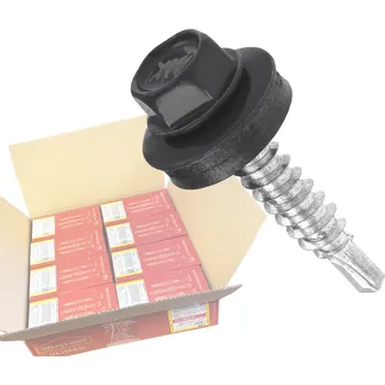 Šroub Klimas Wkret-Met RAL 7024 4,8x70mm - 1 Karton (8x200ks) - Vruty farmářské střešní barva: Grafitově šedá