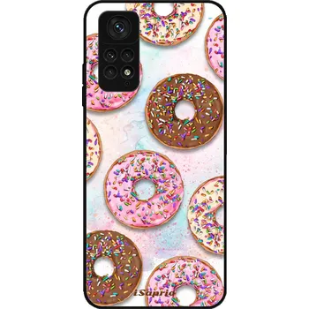 Pouzdro na mobilní telefon Lesklé pouzdro iSaprio pro Xiaomi Redmi Note 11 Pro 5G - Donuts 11 (Lesklé pouzdro, kryt, obal iSaprio Exclusive na mobil Xiaomi Redmi Note 11 Pro 5G s motivem Donuts 11 - elegantní skleněný vzhled, skvělá ochrana mobilu a luxusní styl, vyrobeno v Česku)