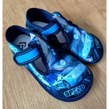 Dívčí obuv Ef barefoot přezůvky 395 Speedy Velikost: 24