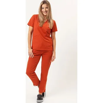 Dámský overall Lékařská souprava Sunrise Uniforms Premium (halena Aura, kalhoty Pride) rooibos tea