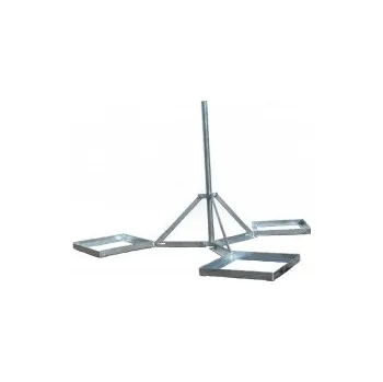 Anténní držák Trojnožka 1,2m na dlaždice, pr. 48mm - žárový zinek WFmetal, s.r.o. TR12ZZDL