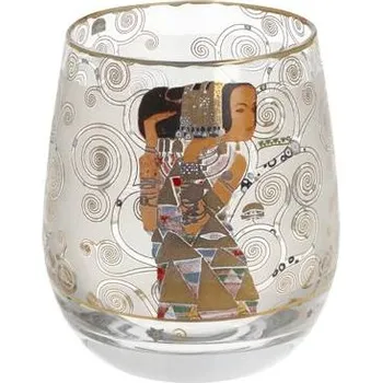 Svícen Goebel Skleněný svícen Expectation Klimt 9.5 cm Goebel