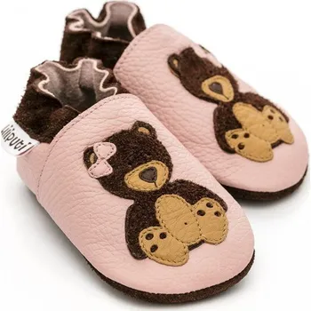 Capáčky Liliputi Barefoot capáčky Liliputi® Soft Baby Shoes Teddygirl Velikost: M