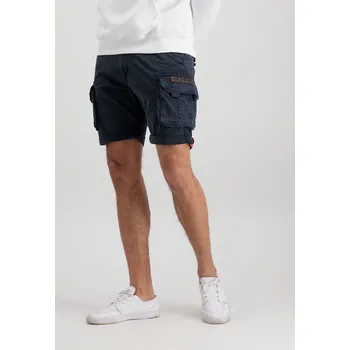 šortky Alpha Industries Crew Short modré 30