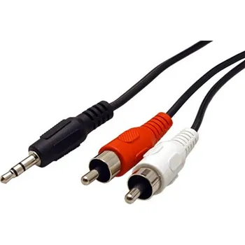 Audio kabel Kabel JACK samec - CINCH stereo