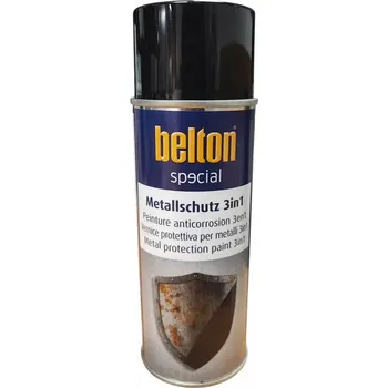 Barva ve spreji Belton Special antikorozní základní a vrchní barva ve spreji černá 400 ml