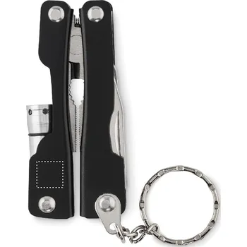 Multifunkční nůž Skládací multifunkční nůž 5 SIDE 2 LEFT, 8x8mm Laserové gravírování, 1 barva