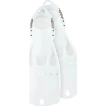 Ploutve Páskové cestovní ploutve Tecline LightJet, bílé Velikost: S/M