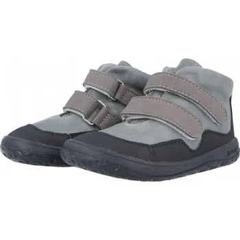 Chlapecká zimní obuv Jonap Celoroční barefoot obuv Bella M šedá Velikost: 22