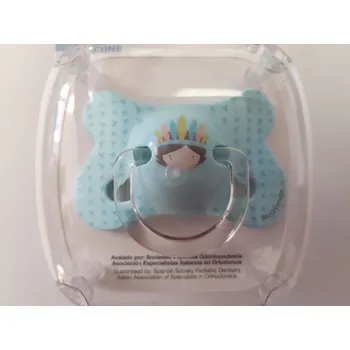 Suavinex ŠIDÍTKO FUSION fyziologické silikon-4-18m. - modrý indián