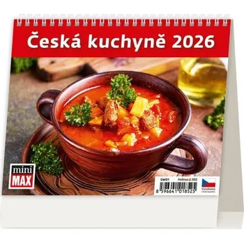 Kalendář HELMA 365 Kalendář stolní MiniMax Česká kuchyně 2026 / 16,4cm x 17,1cm / SM01-26