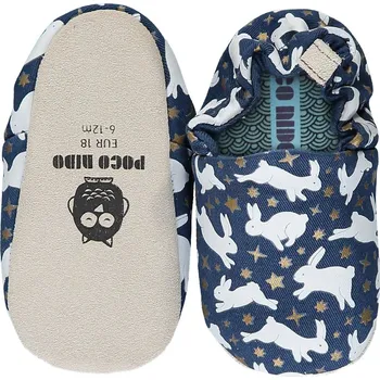 Capáčky Poco Nido Rabbits navy Velikost: 17 (3-6m)