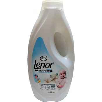 Prací gel LENOR SENSITIV - Baumwollblüte & Tiaré-Blume - gel na praní - 20praní 900ml