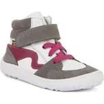 Froddo Celoroční barefoot kotníkové Tex Go G3110256-8 White+ bílošedá Velikost: 33