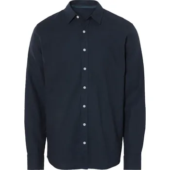 Pánská košile LIVERGY® Pánská lněná košile (navy modrá, S (37/38))