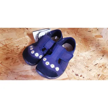 Dívčí bačkory 3F Přezůvky 3BE3/12 kopretina tmavě modrá Velikost: 30