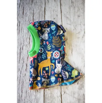 Kukla Made by Sisa Kukla oboustranná Lesní zvířátka/Pruhy barevné vel. 1