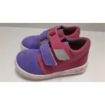 Jonap Celoroční barefoot obuv B1SV fialová růžová SLIM Velikost: 21