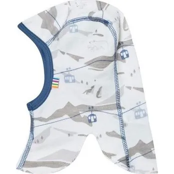 Kukla Vlněné oblečky Kukla merino vlna/bambus modrá lanovka 1-4m.