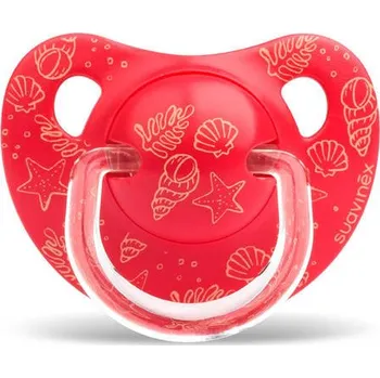 Suavinex ŠIDÍTKO anatomické silikon 6-18m. - růžové moře