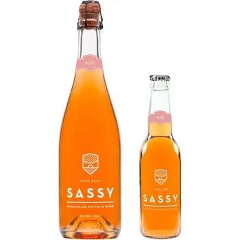 Cider Maison SASSY Růžový cider Maison Sassy, alk 3% Objem: 0,33l