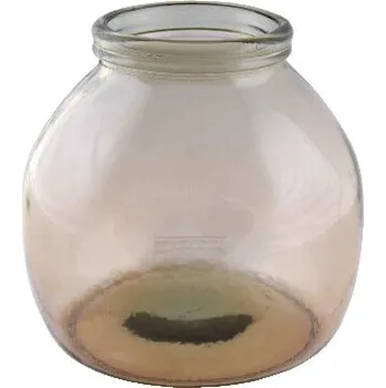 Váza Váza MONTANA, 20cm|4,5L, lahvově hnědá|kouřová (balení obsahuje 1ks)|Vidrios San Miguel|Recycled Glass