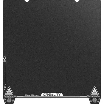 Příslušenství k 3D tiskárně CREALITY Ender-3 V3 SE/KE pružná a odnímatelná ocelová magnetická podložka - plát