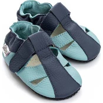 Capáčky Liliputi Barefoot sandálky Liliputi® Soft Paws Baby Sandals Sky Velikost: M