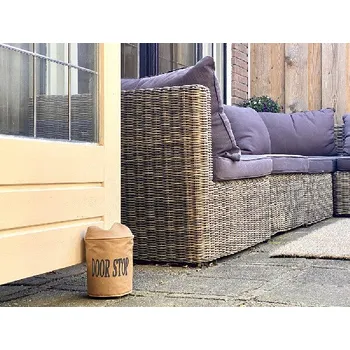 Zarážka na dveře PYTEL BEST FOR BOOTS, hnědá, 13x29cm|Esschert Design