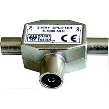 Rozbočovač plechový hybridní 1-2 IEC FEMALE
