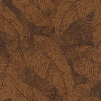 Tapeta RASCH | Vliesová tapeta na zeď Amara 720563 | 0,53 x 10,05 m | bronzová, černá + Bronzová, černá vliesová tapeta na stěnu 720563 v rozměru 0,53 x 10,05 m