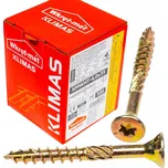 Klimas Wkret-Met TX 4x35mm - 500 ks - Vruty do dřeva se zápustnou hlavou, WKCS