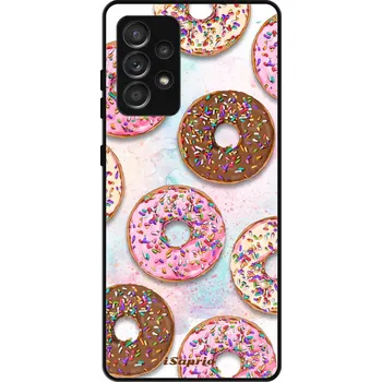 Pouzdro na mobilní telefon Lesklé pouzdro iSaprio pro Samsung Galaxy A52 / A52 5G / A52s 5G - Donuts 11 (Lesklé pouzdro, kryt, obal iSaprio Exclusive na mobil Samsung Galaxy A52 / A52 5G / A52s 5G s motivem Donuts 11 - elegantní skleněný vzhled, skvělá ochrana mobilu a luxusní styl