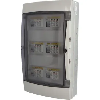 FAMATEL fr100L - Fotovoltaická rozvodnice SolarBOX pro 6 stringů IP65, DC, Un=1000V, fr100L