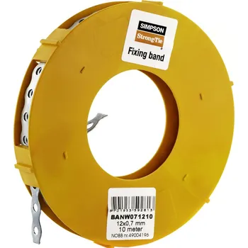 BUDMAT 12x0,7mm - 10m - Montážní pás Simpson