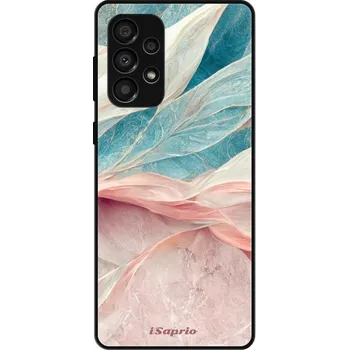 Pouzdro na mobilní telefon Lesklé pouzdro iSaprio pro Samsung Galaxy A33 5G - Pink and Blue (Lesklé pouzdro, kryt, obal iSaprio Exclusive na mobil Samsung Galaxy A33 5G s motivem Pink and Blue - elegantní skleněný vzhled, skvělá ochrana mobilu a luxusní styl, vyrobeno v Česku)
