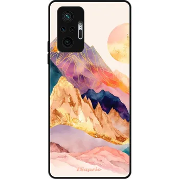 Pouzdro na mobilní telefon Lesklé pouzdro iSaprio pro Xiaomi Redmi Note 10 Pro - Abstract Mountains (Lesklé pouzdro, kryt, obal iSaprio Exclusive na mobil Xiaomi Redmi Note 10 Pro s motivem Abstract Mountains - elegantní skleněný vzhled, skvělá ochrana mobilu a luxusní styl, vyrobe