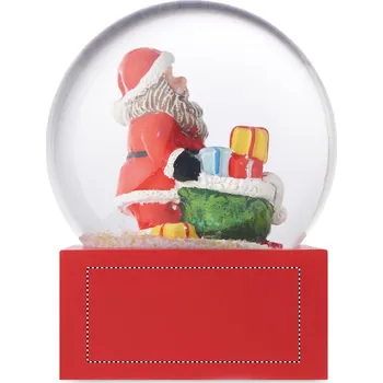 Vánoční ozdoba Vánoční skleněná ozdoba, velká TAMPONOVÝ TISK (MAX. 1 BARVA, 20X45MM) 1 barva 30 SIDE 3