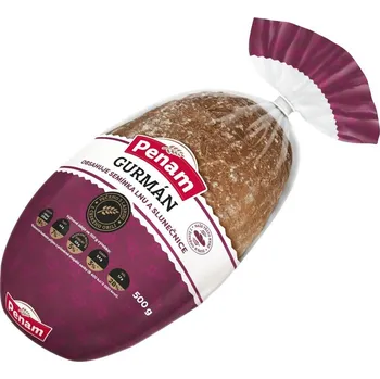 Pečivo Penam Gurmán vícezrnný krájený 500 g