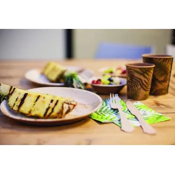 Jednorázové nádobí Kelímek jednorázový SECRETS DU POTAGER, 9 x 9 x 11 cm, sada obsahuje 10 ks (DOPRODEJ)|Esschert Design