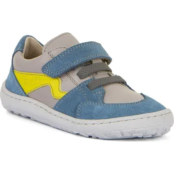 Chlapecká zimní obuv Froddo Celoroční barefoot Splash grey/blue G3130263-1 Velikost: 35