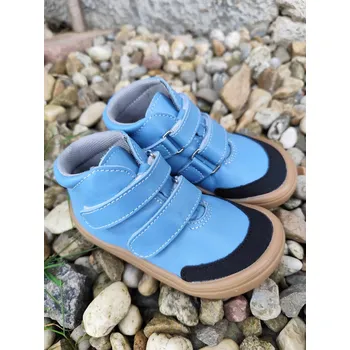 Dětská treková obuv Jonap Celoroční barefoot obuv Betty světle modrá Velikost: 31