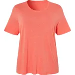 esmara® Dámské lněné triko XXL (korálová, XXL(52/54))