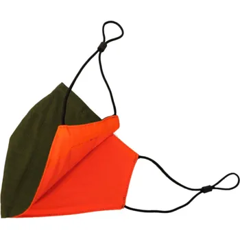 rouška Rouška Label Ripstop Face Mask tmavo olivová univerzální